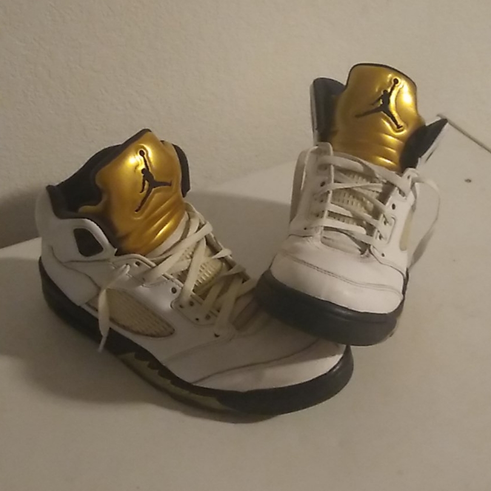Air Jordan 5 "Olympic Gold"